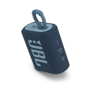 Parlante Jbl Go3 Bluetooth V 5.1 Resistente al Agua y Polvo IP67 Color Azul
