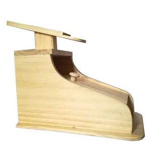 Caja Lustradora de Zapatos en Madera Pino Natural