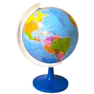 Globo Terraqueo Giratorio Grande 45cm de Alto