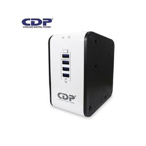 Estabilizador CDP R2CU-AVR 1008I 1000VA/500W 8 Tomas 4 Puertos USB