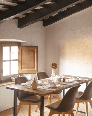 Mesa de Comedor Soco Marrón 160 cm