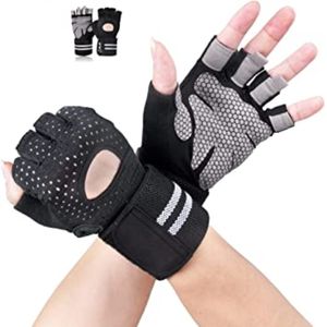 Guantes Deportivos para Pesas Gym Muñequera Estándar V2