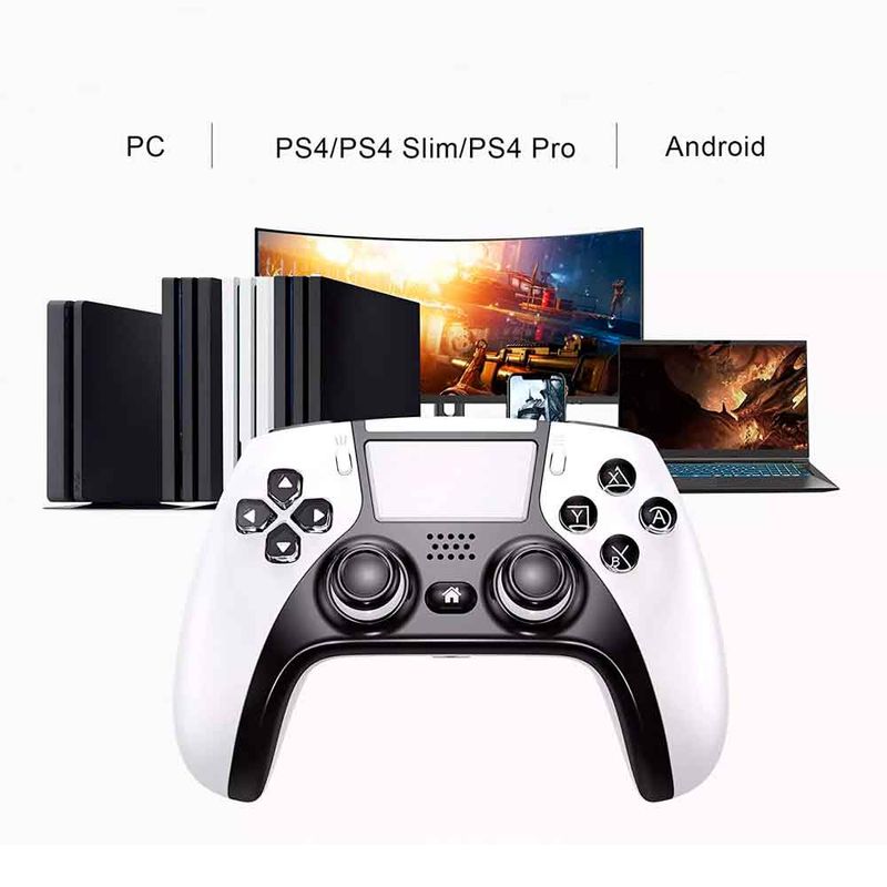 Mando para PS4 Slim/PS4 Pro, 2 piezas/4 piezas, gris, mando analógico 3D  Original para