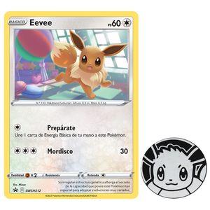 Pokemon Cartas TCG Eevee Card (Español)