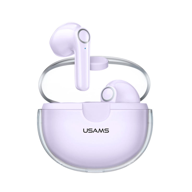 Audífono Earbuds Touch BU12 TWS Bluetooth 5.1 Lila Real Plaza