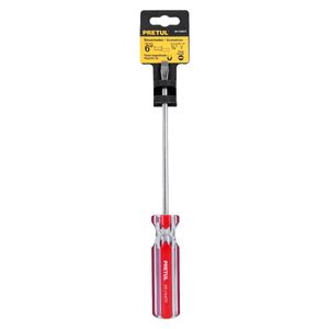 Desarmador con punta plana Pretul 21459  de 1/4" x 4"