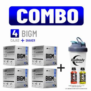 Combo Universe Nutrition - 4 Bigm Caja 10 Unid Chocolate + Shaker