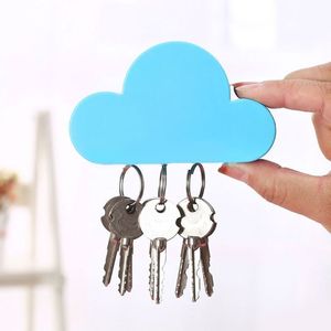 Porta Llave Magnetico Nube Celeste