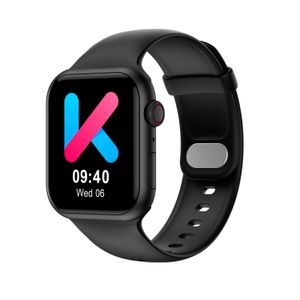 Smartwatch Realiza y Responde llamadas Kumi KU3 Meta Negro