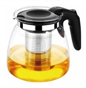 Tetera de Vidrio Resistente al  Calor con Filtro 2L