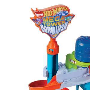 Pista Hotwheels City Autolavado Mega Torre Hdp05
