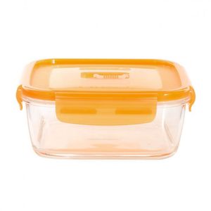 Taper cuadrado 38 Pure Box Active c/tapa Orange