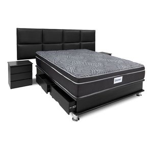 Dormitorio Kaela Ventus 2 Plazas + Almohadas