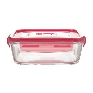 Taper rectangular 197 Cl Pure Box Active con tapa Rosada