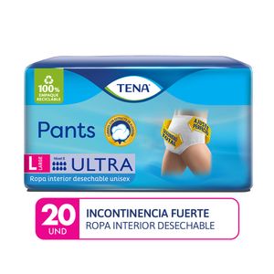 Pañal para Adultos TENA Pants Ultra Talla L Paquete 20un
