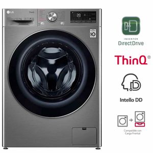 Lavaseca LG Carga Frontal 12KG/7KG WD12PVC3S6C Plateado