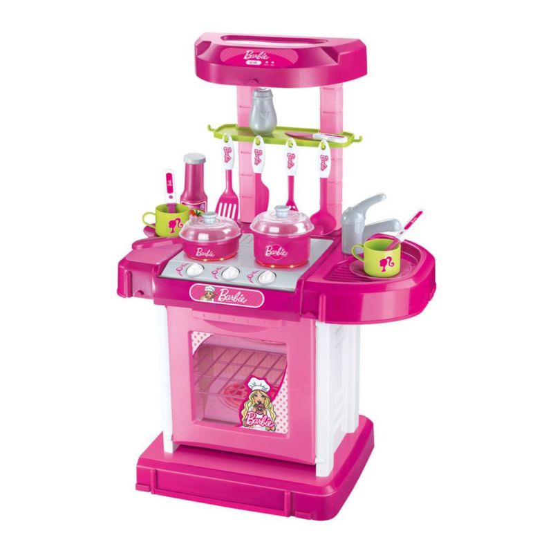 Cocina de barbie para niñas on sale