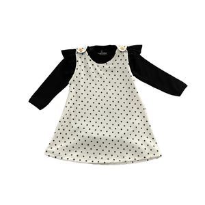 Vestido BBLUBS Blanco Con Estrellas