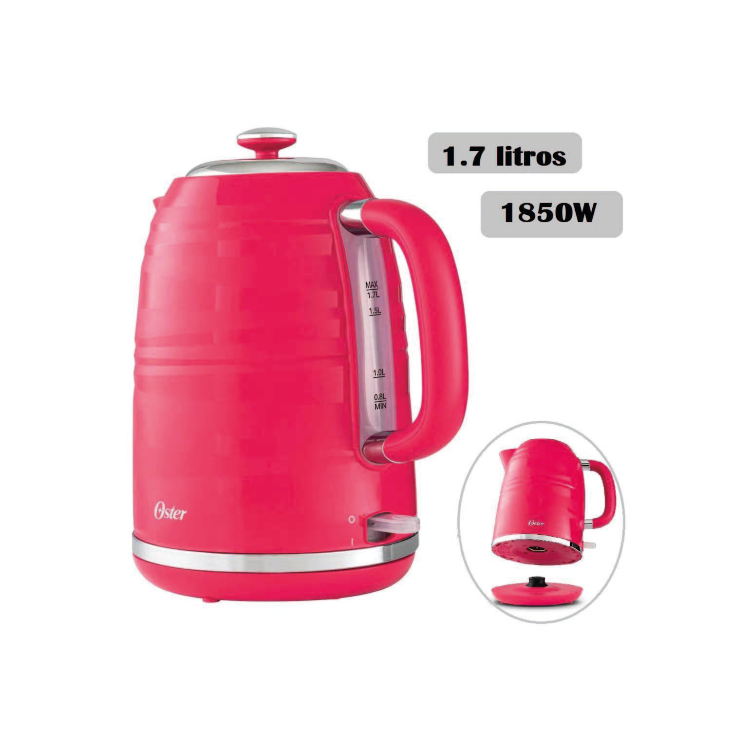 OSTER 1.7L 1850W ELECTRIC KETTLE 