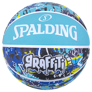 Pelota de Básket Spalding Graffiti Celeste Talla 7