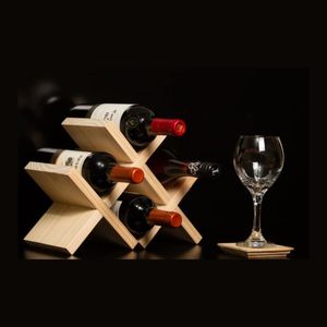 Portavino michi en madera Mova x4 espacios