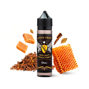 Líquido para Vapear King Crest 60 ml Tabaco Dulce 6mg