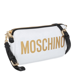 Bolso Clutch Moschino 7417-8001-4001 Color Oro Blanco para Mujeres