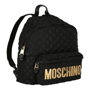 Mochila Moschino 7607-8201-2555 Color Negro para Mujeres