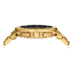 Reloj Versace VE3E00821 Tecnología deportiva para Hombres Color Ip Oro Amarillo