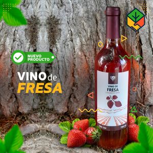 Vino de Fresa Feria Nativa 750ml