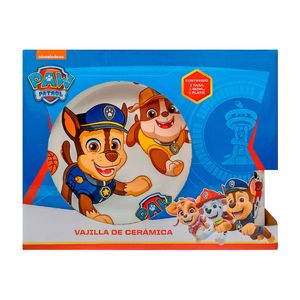 Set cerámica 3 piezas Paw Patrol H