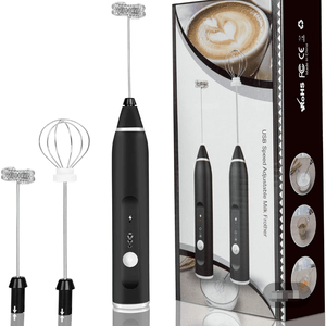 Mini Batidora Espumador Recargable de Leche