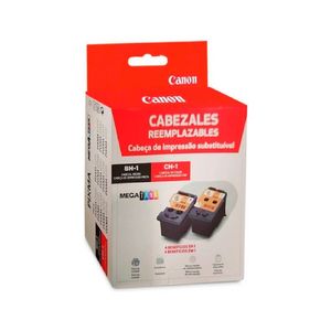 Cabezal Canon Kit Negro + Tricolor CH-1 P G3100 G3110 G3101 G3100 G4100 G2110 G2100