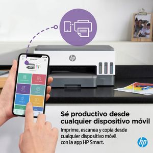 Impresora Multifuncional HP Smart Tank 720 Dúplex automático