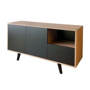 Aparador Osom! Muebles Modelo Nordic Color Espresso