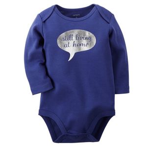 Body Carter's 100% Algodón Manga Larga para Bebé Niña