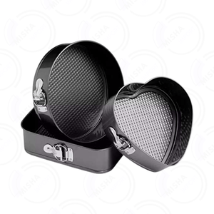 Set de Moldes para Repostería Antiadherente 3 Piezas