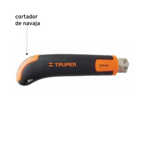 Cuchilla Cutter Alma Metálica 18 MM Truper 16977