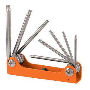 Juego de 8 Llaves Torx Truper Tipo Navaja 15569