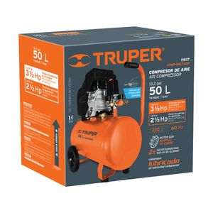 Compresora Horizontal 50 Litros Truper 11837