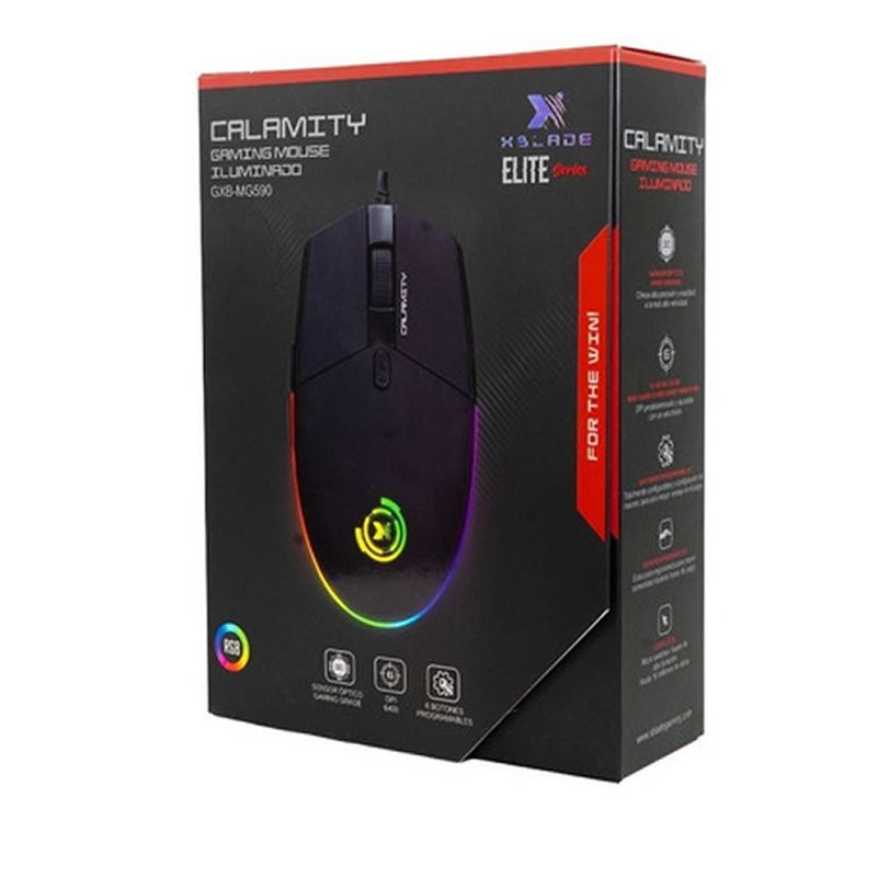 Mouse Gamer Xblade Elite Calamity Real Plaza