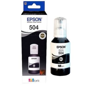 Tinta 127ml Epson T504 Negro