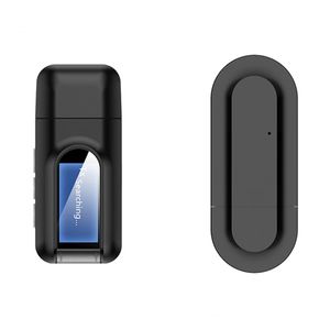 Adaptador Bluetooth 5.0 Emisor Receptor Smart Tv Pc 2 en 1 Pantalla LCD
