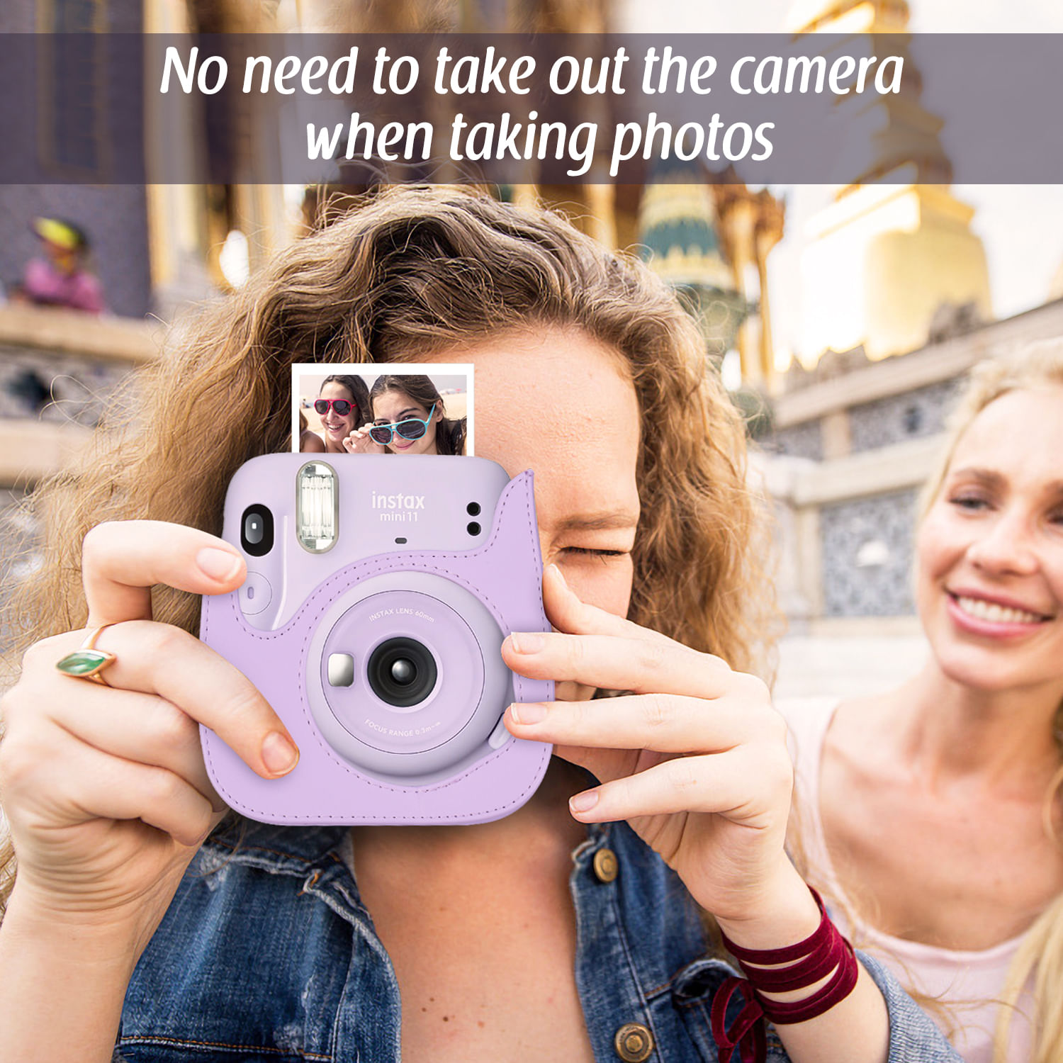 Funda para cámara instantánea Portátil Tomtop D8431PU Morado - Real Plaza, image size:1500x1500