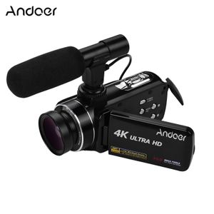 Cámara de video digital  Andoer 4K D8357  Negro