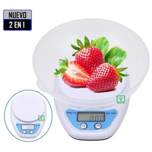 Balanza Gramera  Generico Digital 5kg de Repostería 2en1