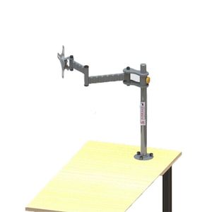 Rack Escritorio P/ Monitor Doble Brazo  SUPER RACK REDAEX1427 14''a 27"