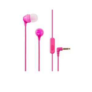 Audífono Sony MDR-EX15AP con Micrófono Color Rosado
