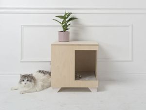 Velador c/ Cama para Perro o Gato Roder Pet-House Duna 50 cm