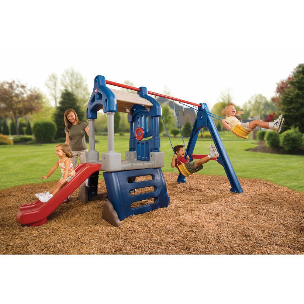 Juguete Little Tikes Columpio ClubHouse Swing Set 32955